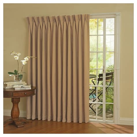 thermal insulated curtains for sliding glass doors|energy efficient patio door curtains.